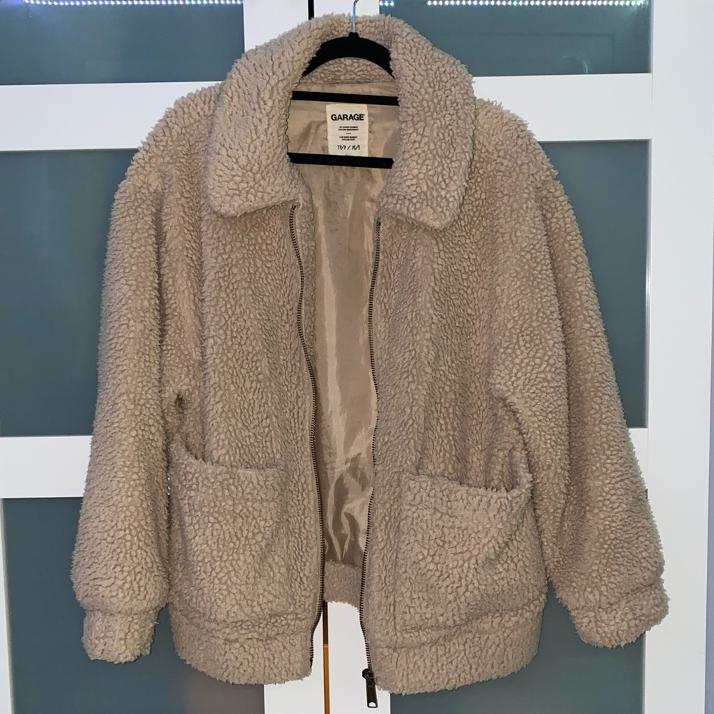 Garage Teddy Tan Jacket